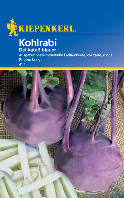 Kohlrabi Delikateß blauer