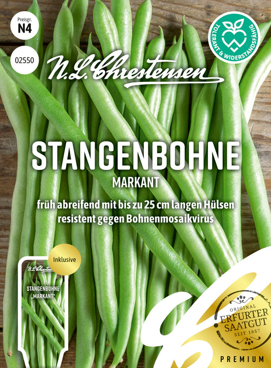 Stangenbohne Markant