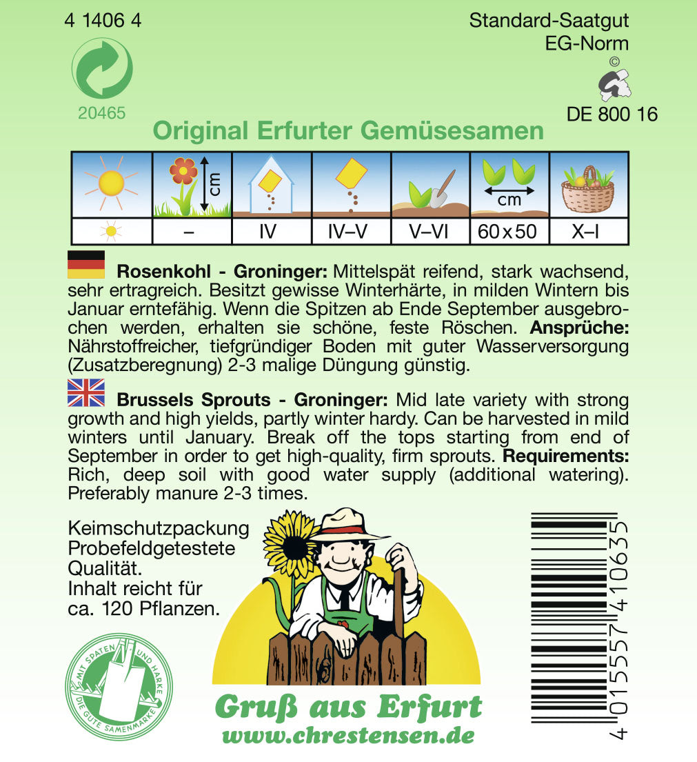 Rosenkohl Groninger