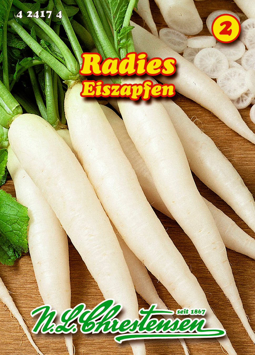 Radies Eiszapfen