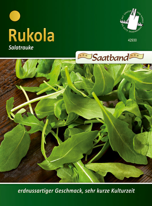 Rukola, Salatrauke (Saatband)