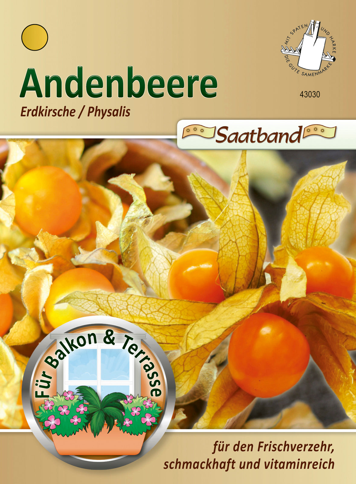 Andenbeere/Erdkirsche/Physalis (Saatband)