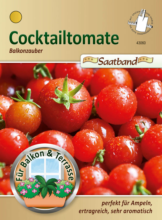 Cocktailtomate Balkonzauber (Saatband)