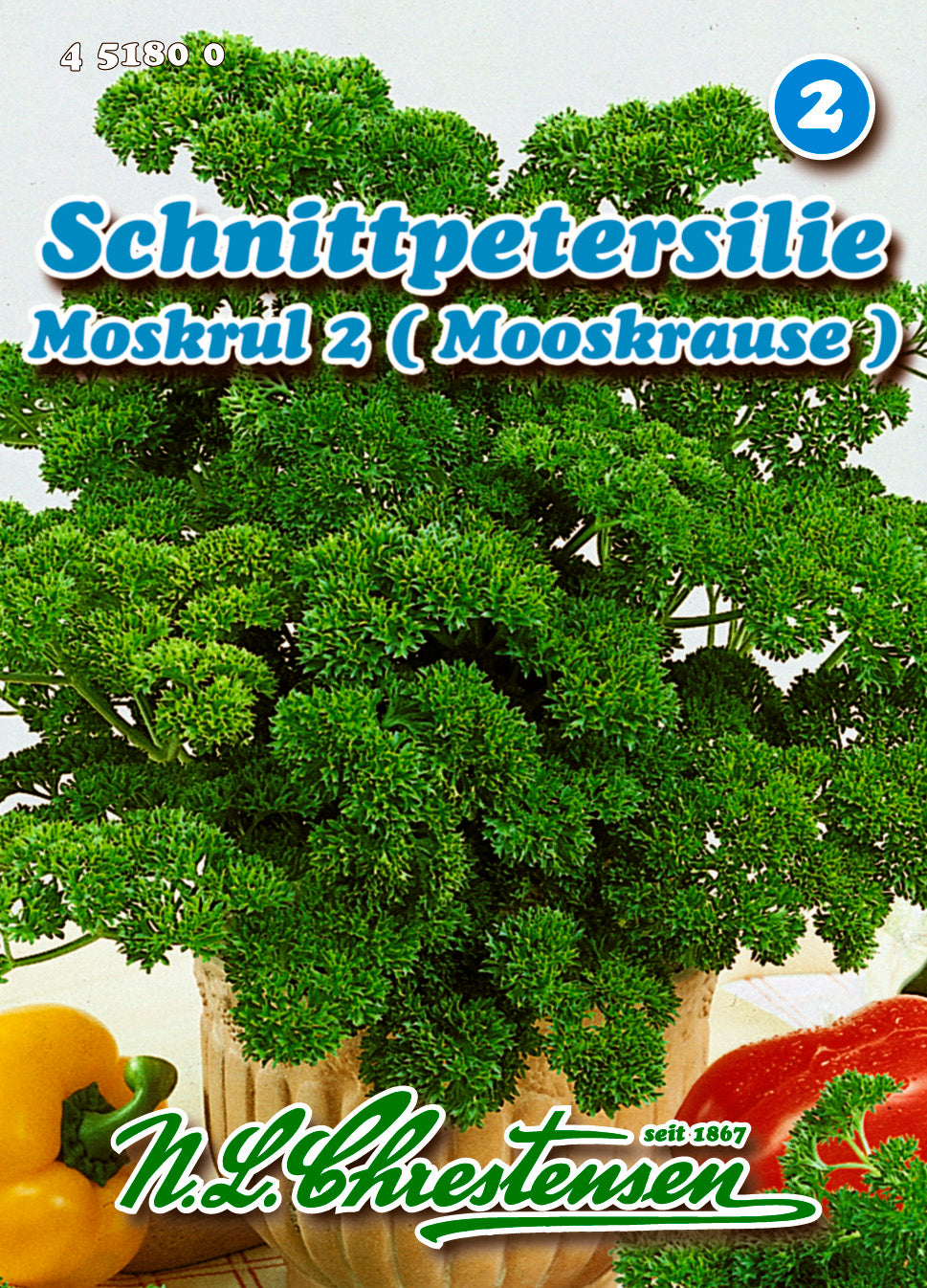 Schnittpetersilie Moskrul 2 (Mooskrause)