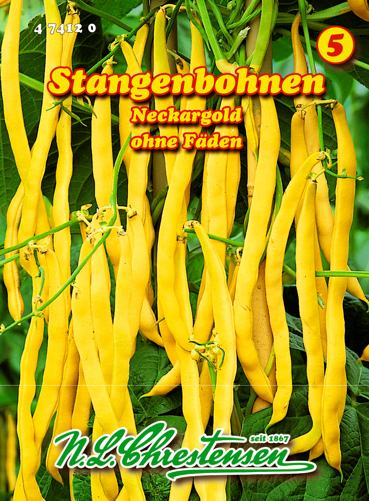 Stangenbohne Neckargold