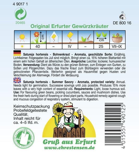 Bohnenkraut Aromata