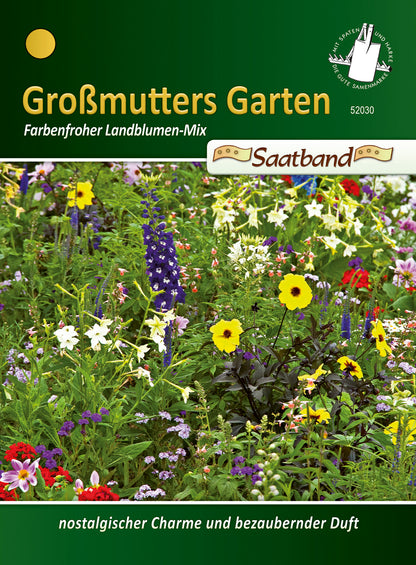Landblumen-Mix Großmutters Garten (Saatband)