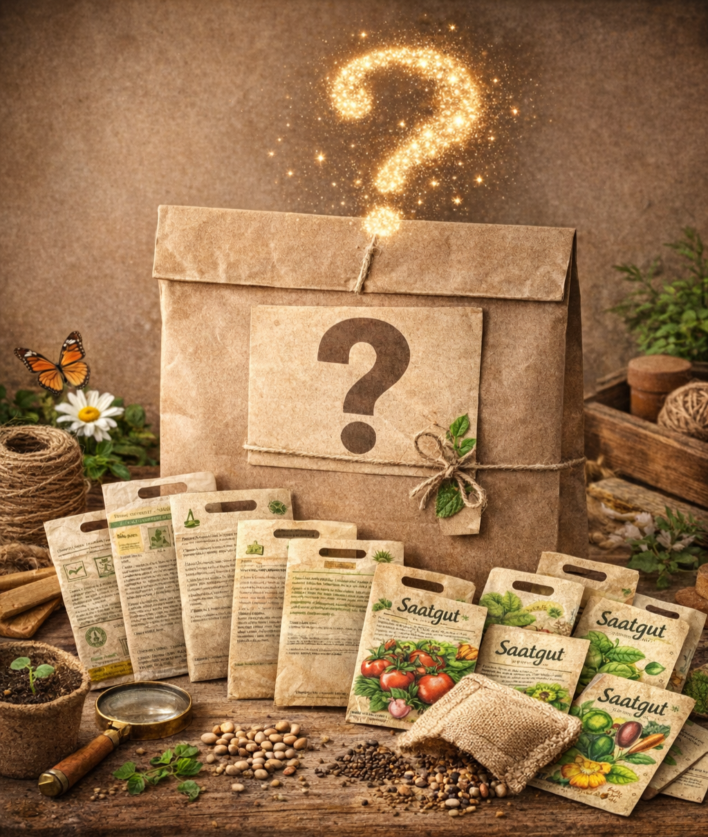 Saatgut Mystery Paket Mix-Brief – Experimentiersaatgut nachhaltig – Zur  Staudenwelt Schmidt